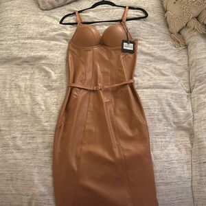 Honey Birdette Emily Dress Toffee color  - Brand new with tags